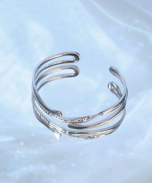 JUPITER（ジュピター）の「【SV925】メッセージバングル/天然石<手首回り14.8～>動画あり（バングル/リストバンド・レディース・シルバー・FREE）」の10枚目の写真