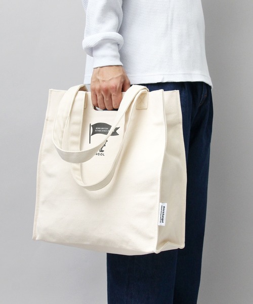KANGOL（カンゴール）の「16オンス ヘビーキャンバス トートバッグ（トートバッグ・メンズ・ホワイト/ホワイト系その他・FREE）」の5枚目の写真