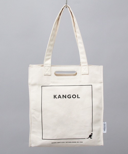 KANGOL（カンゴール）の「16オンス ヘビーキャンバス トートバッグ（トートバッグ・メンズ・ホワイト/ホワイト系その他・FREE）」の6枚目の写真