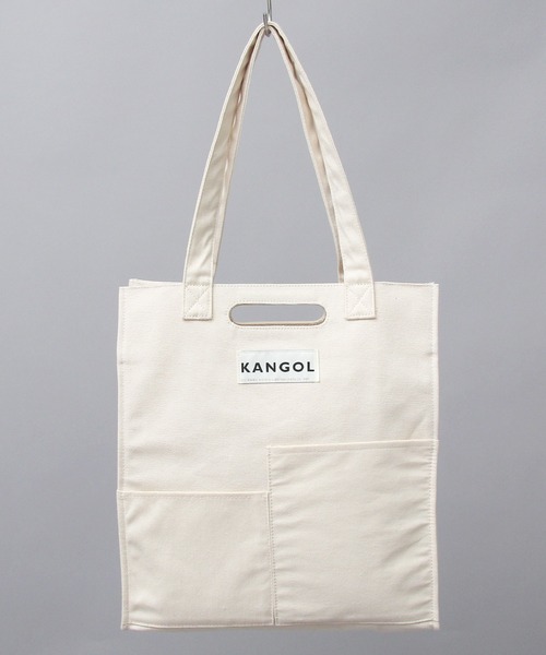 KANGOL（カンゴール）の「16オンス ヘビーキャンバス トートバッグ（トートバッグ・メンズ・ホワイト/ホワイト系その他・FREE）」の10枚目の写真