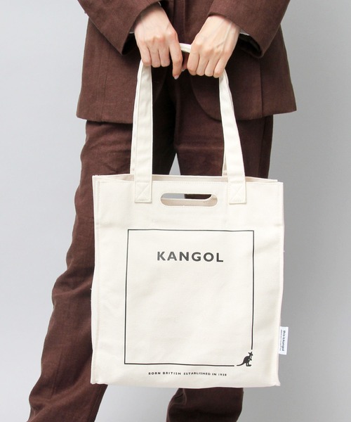 KANGOL（カンゴール）の「16オンス ヘビーキャンバス トートバッグ（トートバッグ・メンズ・ホワイト/ホワイト系その他・FREE）」の15枚目の写真