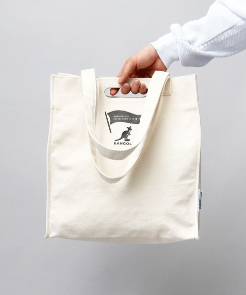 KANGOL（カンゴール）の「16オンス ヘビーキャンバス トートバッグ（トートバッグ・メンズ・ホワイト/ホワイト系その他・FREE）」の22枚目の写真