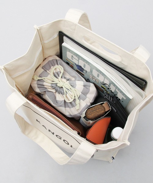 KANGOL（カンゴール）の「16オンス ヘビーキャンバス トートバッグ（トートバッグ・メンズ・ホワイト/ホワイト系その他・FREE）」の21枚目の写真