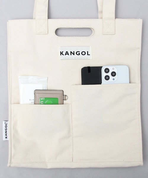 KANGOL（カンゴール）の「16オンス ヘビーキャンバス トートバッグ（トートバッグ・メンズ・ホワイト/ホワイト系その他・FREE）」の19枚目の写真