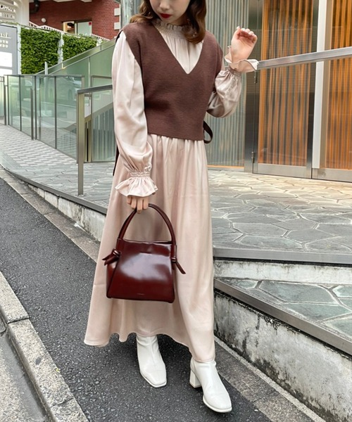 セール Web限定 ベストセットロングワンピース ワンピース One After Another Nice Claup ワンアフターアナザー ナイスクラップ のファッション通販 Zozotown