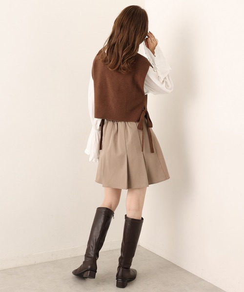 one after another NICE CLAUP(ワンアフターアナザーナイスクラップ)の「【WEB限定】ベストセットロングワンピース(ワンピース・レディース・アイボリー/ホワイト系その他/ブラウン・FREE)」の18枚目の写真