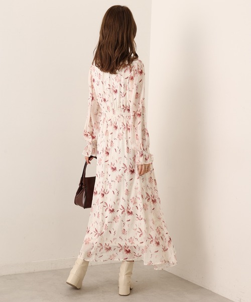 one after another NICE CLAUP(ワンアフターアナザーナイスクラップ)の「【WEB限定】ベストセットロングワンピース(ワンピース・レディース・アイボリー/ホワイト系その他/ブラウン・FREE)」の12枚目の写真