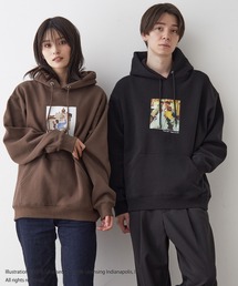 JUNRED | THE SATURDAY EVENING POST×JUNRed裏起毛パーカー(パーカー)