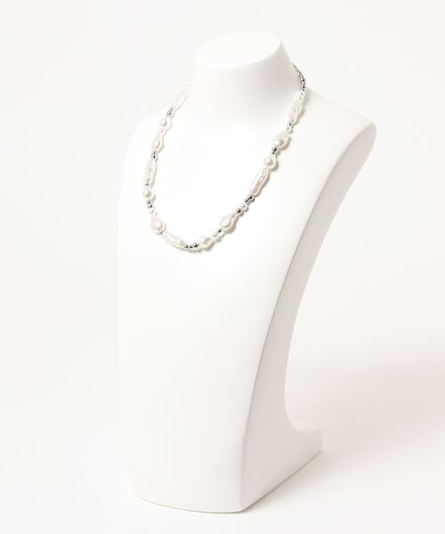 LOWRYS FARM(ローリーズファーム)の「ステンレス*パールネックレス 260461(ネックレス・レディース・シルバー/ゴールド・FREE)」の3枚目の写真