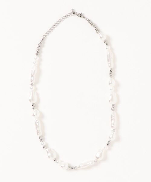 LOWRYS FARM(ローリーズファーム)の「ステンレス*パールネックレス 260461(ネックレス・レディース・シルバー/ゴールド・FREE)」の5枚目の写真