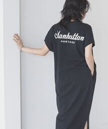Manhattan Portage × B:MING by BEAMS / 別注 プリント ワンピース 22SS
