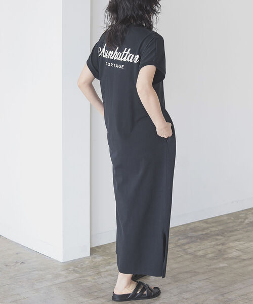 B:MING by BEAMS(ビーミングバイビームス)の「Manhattan Portage × B:MING by BEAMS / 別注 プリント ワンピース 22SS(ワンピース・レディース・ライトグレー/ブラック/ダークブラウン・SMALL/MEDIUM)」の15枚目の写真