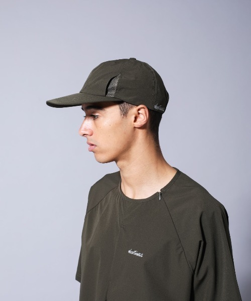 WILD THINGS（ワイルドシングス）の「【WILDTHINGS / ワイルドシングス】 BASE CAP ベースキャップ（キャップ・メンズ・グレー/テラコッタ/ブラック/ターコイズブルー/パープル/グリーン/レオパード/オリーブ/グリーン系カモフラージュ/ベージュ・FREE）」の6枚目の写真