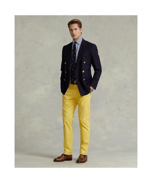 POLO RALPH LAUREN（ポロ ラルフ ローレン）の「リージェント カスタム フィット ストライプド ポプリン シャツ（シャツ/ブラウス・メンズ・ブルー・L/S/M/XL/XS/XXL）」の5枚目の写真