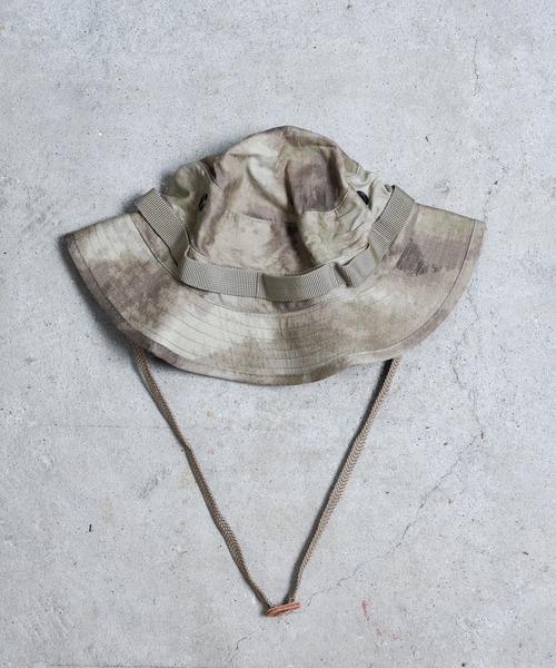 CALIFORNIA OUTFITTERS（カリフォルニア アウトフィッターズ）の「【1977】 USタイプ ジャングル(ブーニー)ハット（ハット・レディース・ブラック/ベージュ/グレー/オリーブ/カーキ/モスグリーン/カモフラージュ/アーミー/ライトベージュ/グレイッシュベージュ・ONE SIZE）」の6枚目の写真