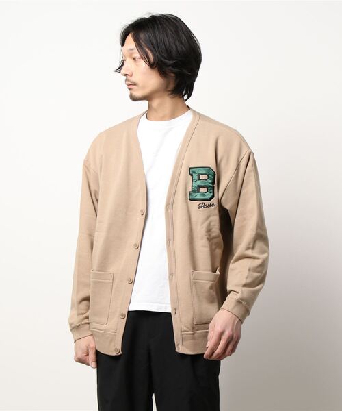 TRAP/U （トラップユー）の「/TRAP/U/刺繍Vネックカーディガン（カーディガン/ボレロ・メンズ・ダークグリーン/ベージュ/ブルー・MEDIUM/LARGE）」の10枚目の写真