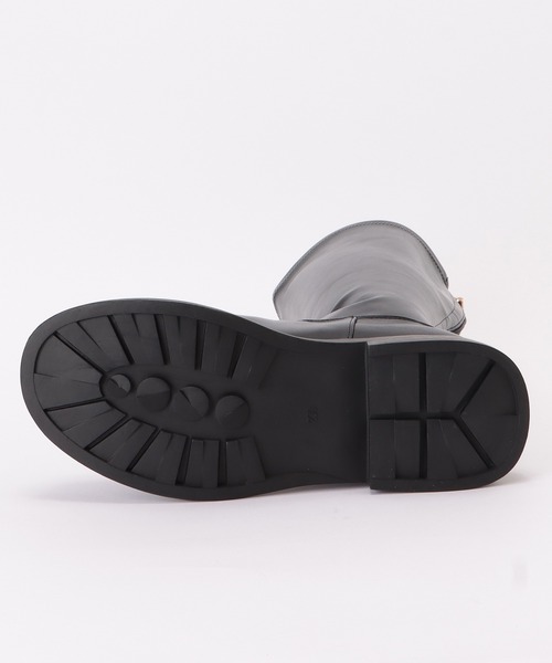 Lace Ladies(レースレディース)の「レザー調ロングジョッキーブーツ(ブーツ・レディース・ブラック/ブラウン・24/22.5/25/23/24.5/23.5)」の6枚目の写真