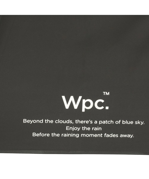 Wpc.(ダブリュピーシー)の「LIMITED/ロゴドームPOEアンブレラ(長傘・レディース・ブラック/ベージュ/グレー/オフホワイト/ピンク/ラベンダー・FREE)」の15枚目の写真