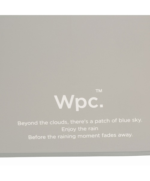 Wpc.(ダブリュピーシー)の「LIMITED/ロゴドームPOEアンブレラ(長傘・レディース・ブラック/ベージュ/グレー/オフホワイト/ピンク/ラベンダー・FREE)」の17枚目の写真
