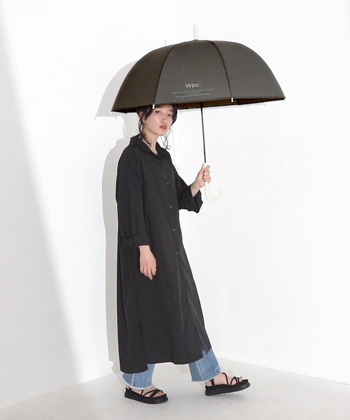 Wpc.(ダブリュピーシー)の「LIMITED/ロゴドームPOEアンブレラ(長傘・レディース・ブラック/ベージュ/グレー/オフホワイト/ピンク/ラベンダー・FREE)」の8枚目の写真