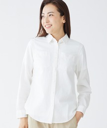 シアサッカー」に該当するレディースのシャツ/ブラウスファッション