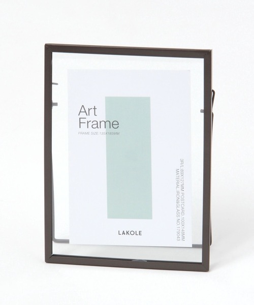 LAKOLE（ラコレ）の「アイアンアートフレーム / 270179（フォトフレーム・レディース・ホワイト/ブラック/チャコール・FREE）」の3枚目の写真