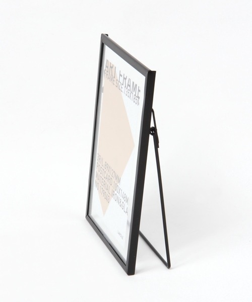 LAKOLE（ラコレ）の「アイアンアートフレーム / 270179（フォトフレーム・レディース・ホワイト/ブラック/チャコール・FREE）」の4枚目の写真