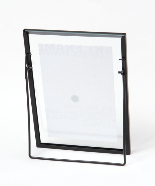 LAKOLE（ラコレ）の「アイアンアートフレーム / 270179（フォトフレーム・レディース・ホワイト/ブラック/チャコール・FREE）」の5枚目の写真