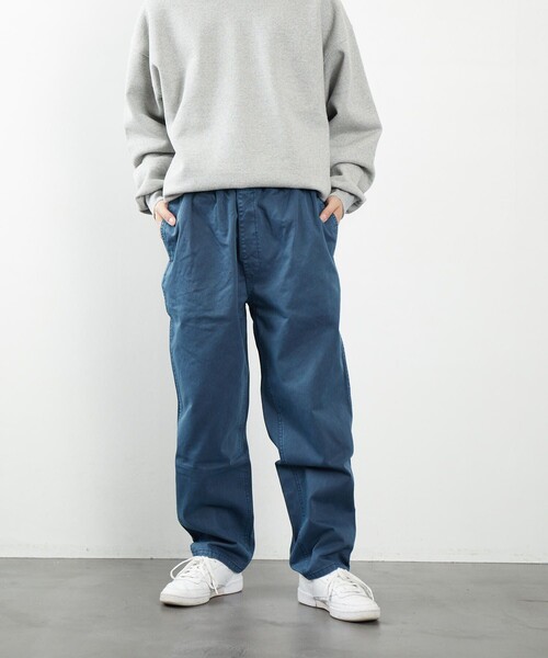 FREAK'S STORE（フリークスストア）の「FREAK'S STORE/フリークスストア ピグメント チノイージーパンツ/ピグメント（チノパンツ・メンズ・チャコールグレー/ベージュ/ネイビー/グリーン・SMALL/MEDIUM/LARGE）」の4枚目の写真