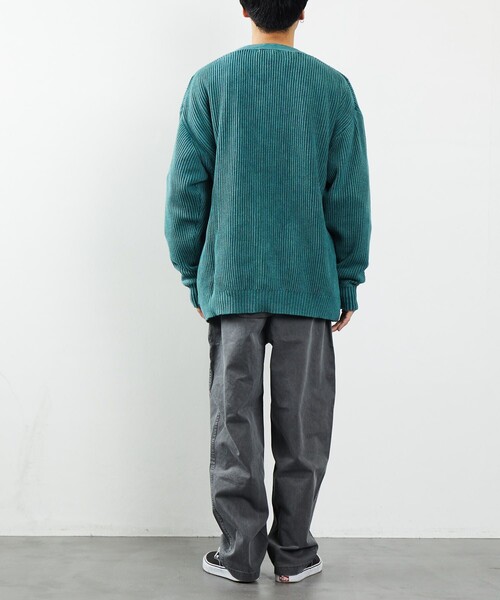 FREAK'S STORE（フリークスストア）の「FREAK'S STORE/フリークスストア ピグメント チノイージーパンツ/ピグメント（チノパンツ・メンズ・チャコールグレー/ベージュ/ネイビー/グリーン・SMALL/MEDIUM/LARGE）」の7枚目の写真