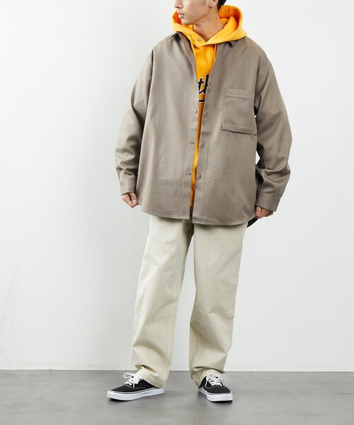 FREAK'S STORE（フリークスストア）の「FREAK'S STORE/フリークスストア ピグメント チノイージーパンツ/ピグメント（チノパンツ・メンズ・チャコールグレー/ベージュ/ネイビー/グリーン・SMALL/MEDIUM/LARGE）」の10枚目の写真