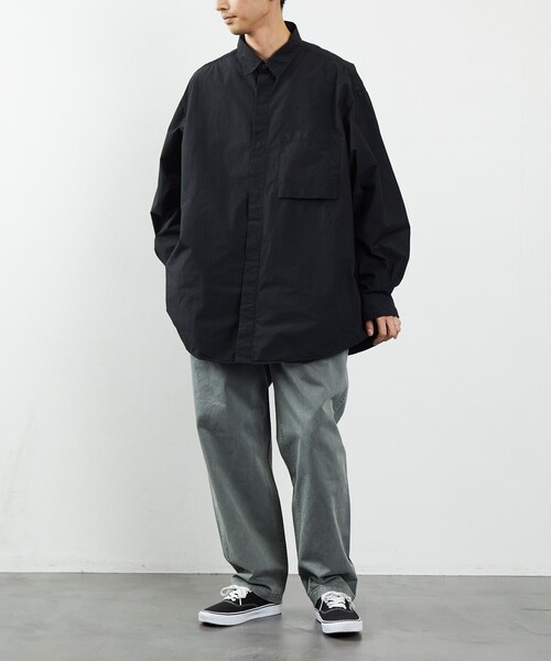 FREAK'S STORE（フリークスストア）の「FREAK'S STORE/フリークスストア ピグメント チノイージーパンツ/ピグメント（チノパンツ・メンズ・チャコールグレー/ベージュ/ネイビー/グリーン・SMALL/MEDIUM/LARGE）」の20枚目の写真