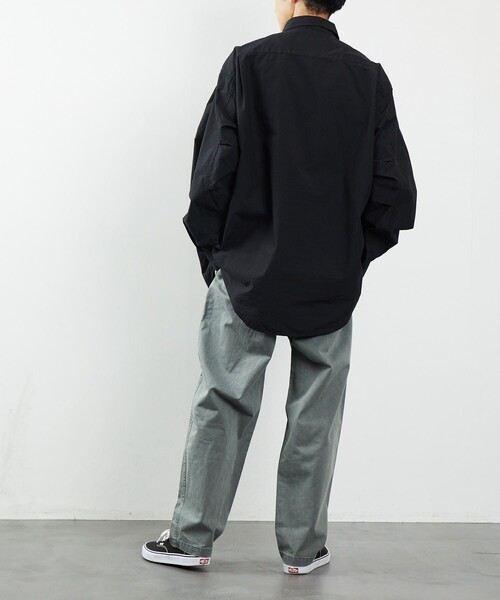 FREAK'S STORE（フリークスストア）の「FREAK'S STORE/フリークスストア ピグメント チノイージーパンツ/ピグメント（チノパンツ・メンズ・チャコールグレー/ベージュ/ネイビー/グリーン・SMALL/MEDIUM/LARGE）」の22枚目の写真