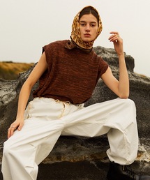 soerte（ソエルテ）の「Sleeveless knit vest / スリーブレスニットベスト（ベスト）」