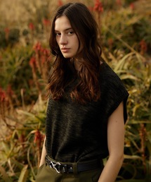 soerte | Sleeveless knit vest / スリーブレスニットベスト(ベスト)