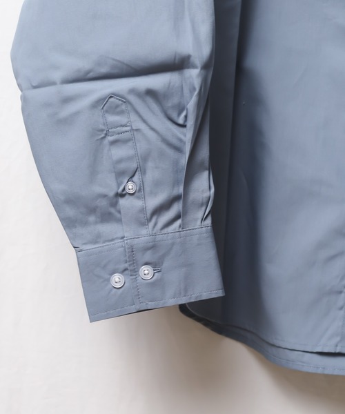 ARCHIVER（アーカイバ）の「【Ir】ブロードルーズフィットバンドカラーシャツ（シャツ/ブラウス・レディース・ホワイト/ブラック/サックスブルー/グリーン/グレイッシュベージュ/イエロー系その他/ホワイト系その他/パープル系その他/ブルー系その他・MEDIUM/X-LARGE/LARGE）」の14枚目の写真