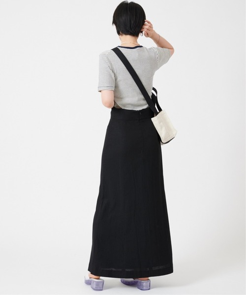 U by SPICK&SPAN(ユーバイスピックアンドスパン)の「【MILLER/ミラー】クルーネック Tee◆(Tシャツ/カットソー・レディース・ネイビー/ピンク/イエロー・FREE)」の5枚目の写真