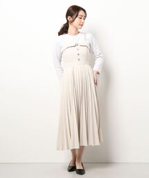 ANDGEEBEE | プリーツキャミワンピ(ワンピース)