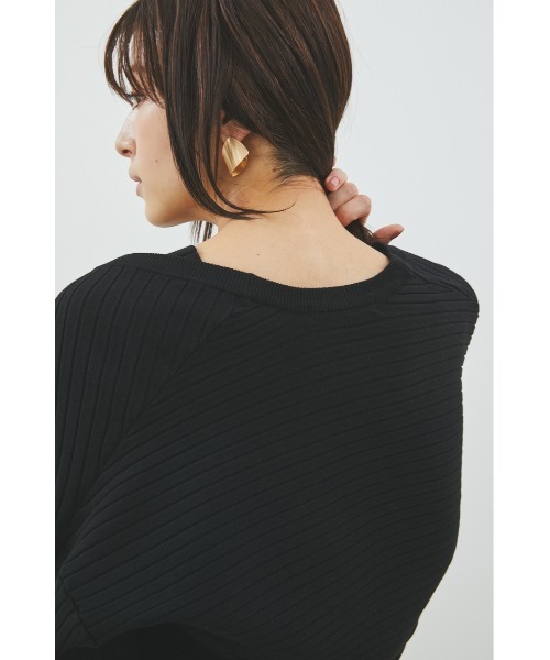 LILIDIA(リリディア)の「3WAYボレロニットTOP(ニット/セーター・レディース・ライトブラウン/ブラック/ライトピンク・MEDIUM/SMALL/LARGE)」の11枚目の写真