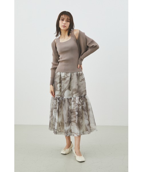 LILIDIA(リリディア)の「3WAYボレロニットTOP(ニット/セーター・レディース・ライトブラウン/ブラック/ライトピンク・MEDIUM/SMALL/LARGE)」の12枚目の写真