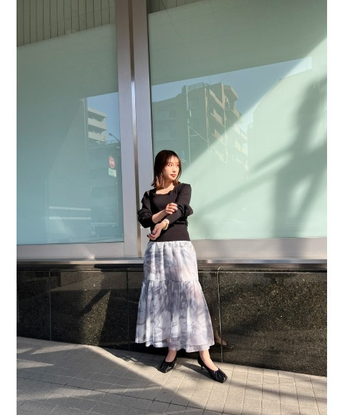 LILIDIA(リリディア)の「3WAYボレロニットTOP(ニット/セーター・レディース・ライトブラウン/ブラック/ライトピンク・MEDIUM/SMALL/LARGE)」の19枚目の写真