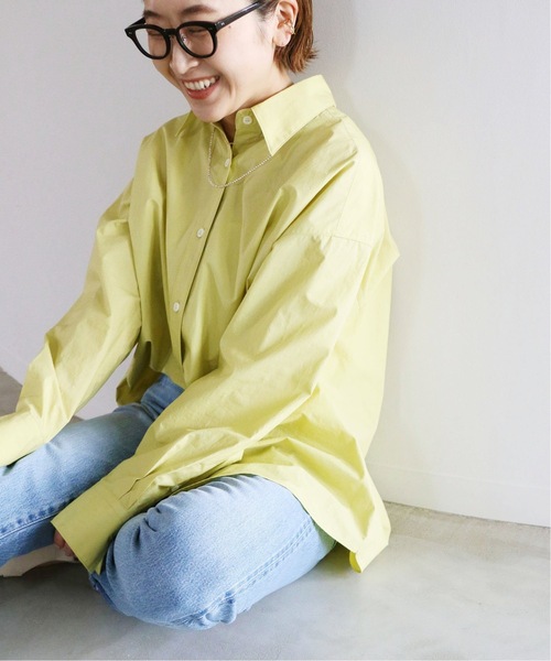 IENA（イエナ）の「《追加》シリコンワッシャーコットンシャツ（シャツ
