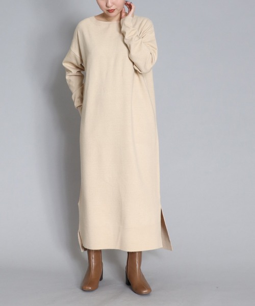 ベルト付きスリットニットワンピース ワンピース In Tite ワンピース In Store ティテ インザ The Store ベルト付きスリットニットワンピース ワンピース In Tite ワンピース In Store ティテ インザ The Store