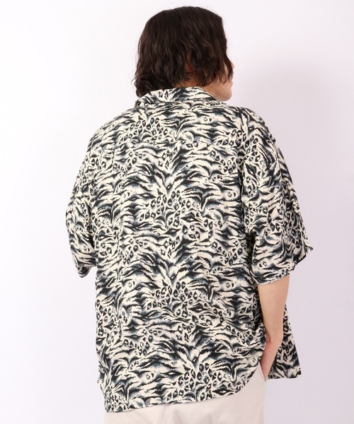 A.T,C in the attic homme(エーティーシーインジアティックオム)の「とろみ アニマル柄 オープンカラーオーバーシャツ(シャツ/ブラウス・メンズ・その他/その他1・M/L)」の5枚目の写真