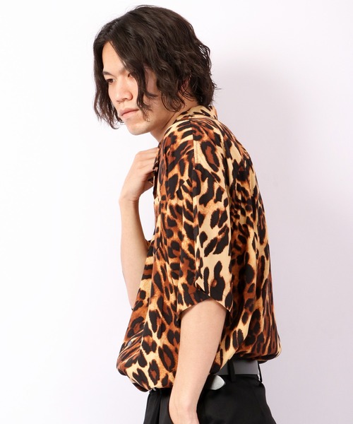 A.T,C in the attic homme(エーティーシーインジアティックオム)の「とろみ アニマル柄 オープンカラーオーバーシャツ(シャツ/ブラウス・メンズ・その他/その他1・M/L)」の7枚目の写真