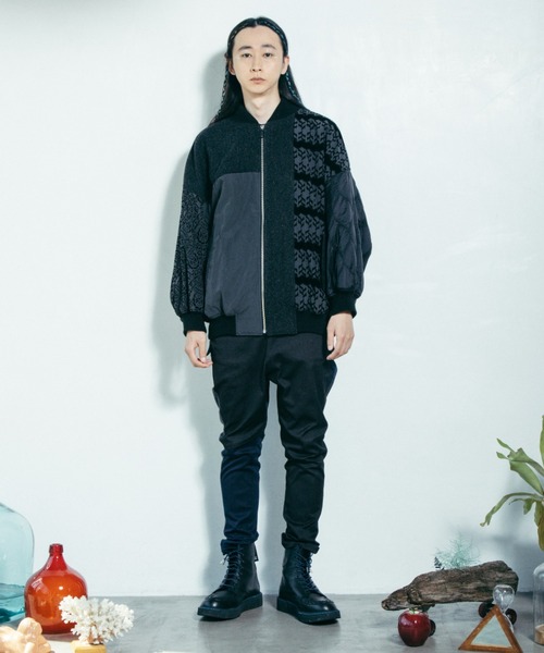 STOF（ストフ）の「STOF/ストフ/Melting textile blouson（ブルゾン