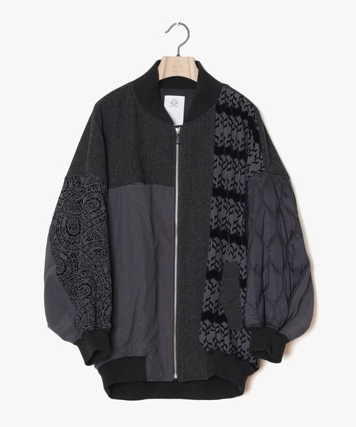 STOF（ストフ）の「STOF/ストフ/Melting textile blouson（ブルゾン