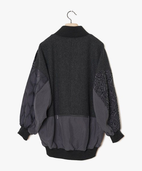 STOF（ストフ）の「STOF/ストフ/Melting textile blouson（ブルゾン