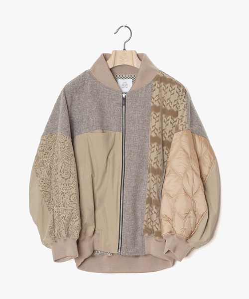 STOF（ストフ）の「STOF/ストフ/Melting textile blouson（ブルゾン