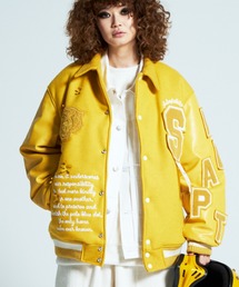 SEVESKIG Beaver Award jacket スタジャン　XL 予約商品2022aw] SEVESKIG/セブシグ/ W.A.H. Award Jacket │utility